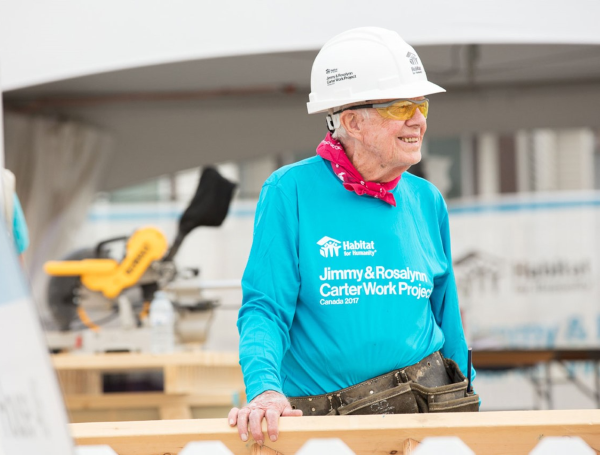 Photo credit: Habitat for Humanity International - Jimmy & Rosalynn Carter Work Project 2017 - Canada